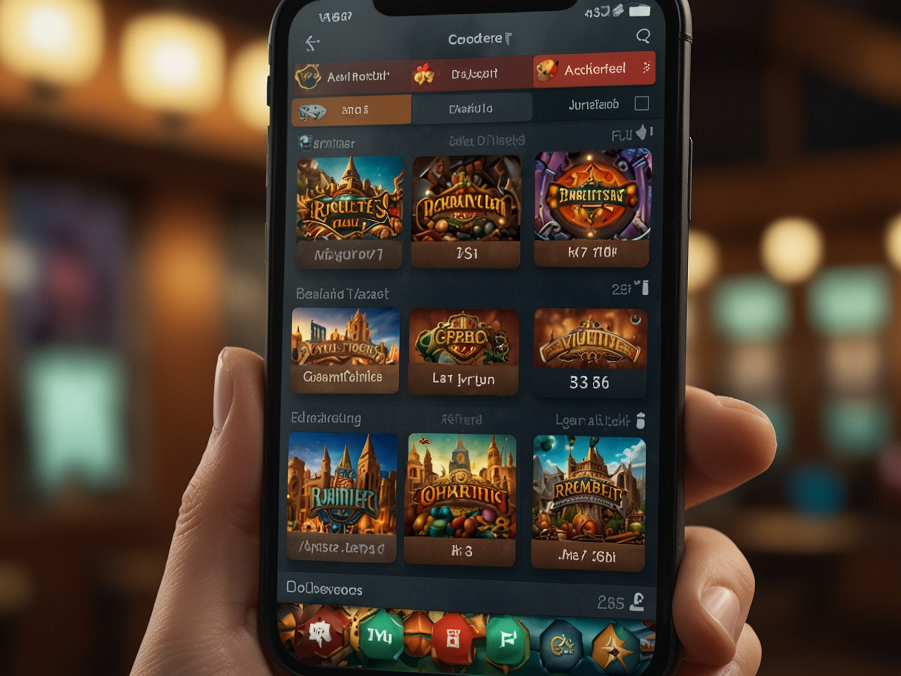 Game thumbnails and fast mobile play